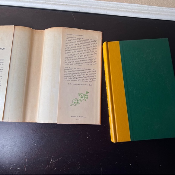Vintage 1977 Book " Flowers When you Want Them" by John James "A Growing Guide - Picture 5 of 10